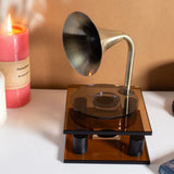 VINTAGE CRYSTAL GRAMOPHONE STYLE 4