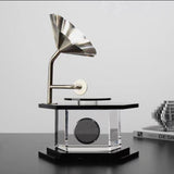 VINTAGE CRYSTAL GRAMOPHONE STYLE 1