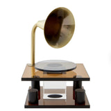 VINTAGE CRYSTAL GRAMOPHONE STYLE 4