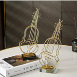 ELEGANT GUITAR DECOR SHOWPIECE