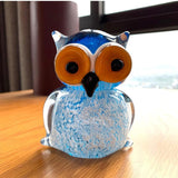 Murano Glass Owl Figurine Pattern 2