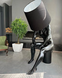 Mr Stephon Humanoid Sculpture Floor Lamp