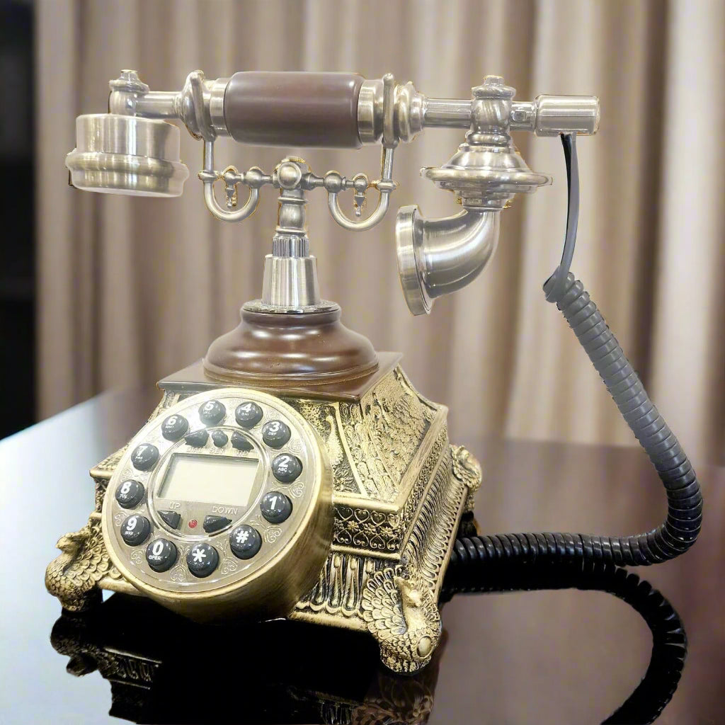 VINTAGE ROYAL TELEPHONE DECOR STYLE 4