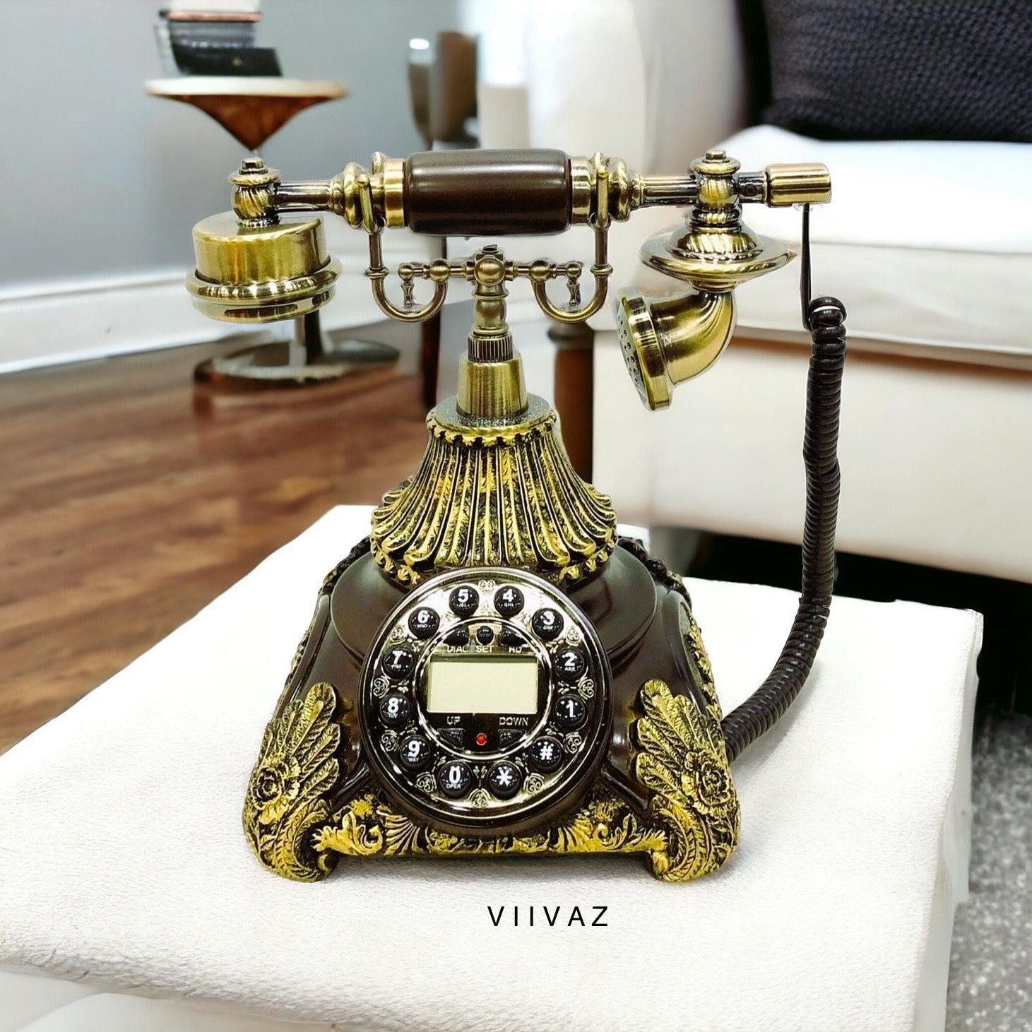 VINTAGE ROYAL TELEPHONE DECOR STYLE 2