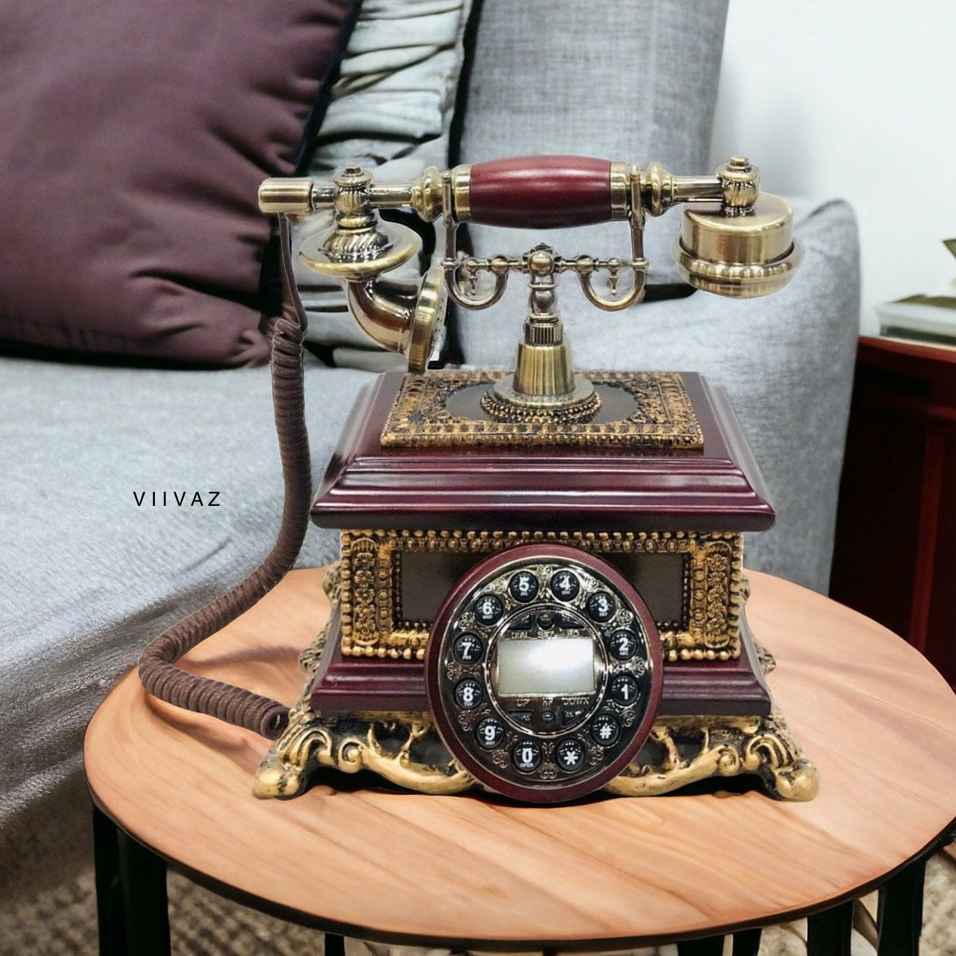 VINTAGE ROYAL TELEPHONE DECOR STYLE 3