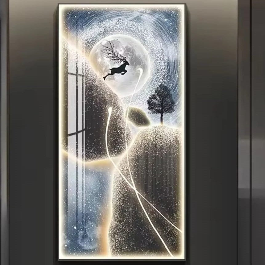 LUXURY LED WALL PAINTING STYLE 5 - THE COSMIC ERA