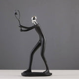 SPORTS FIGURINE - TENNIS PLAYER