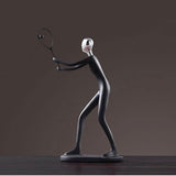 SPORTS FIGURINE - TENNIS PLAYER