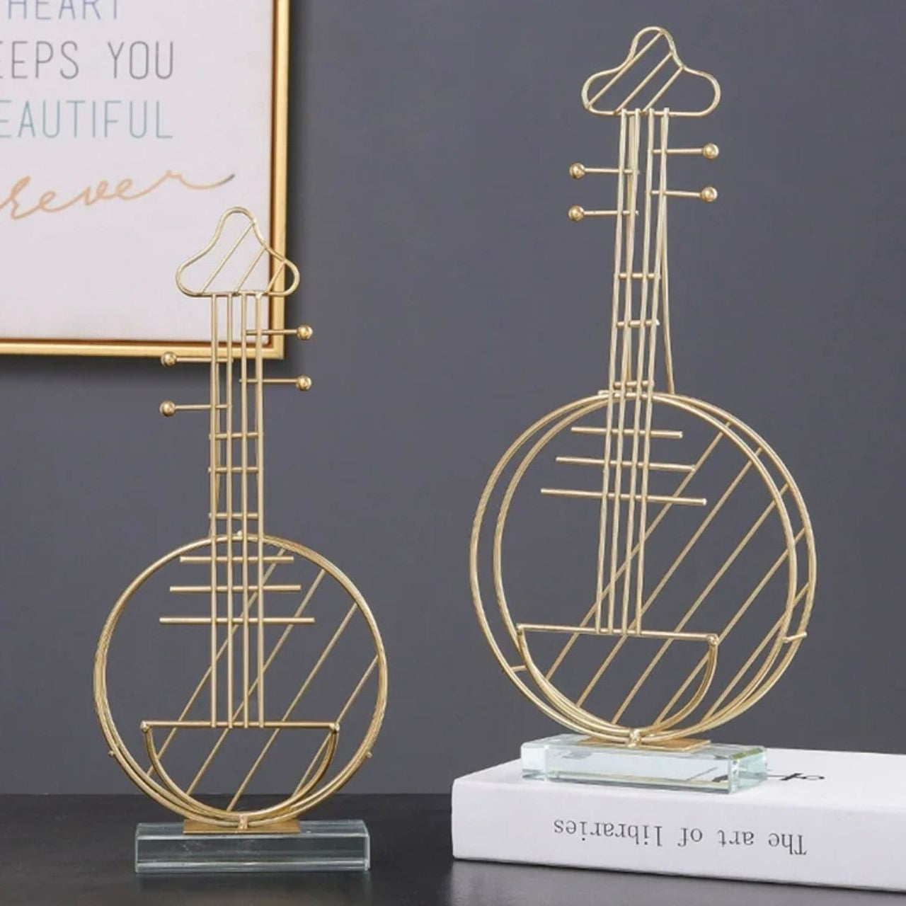 GUITAR DECOR - LOVE OF MUSIC STYLE 2