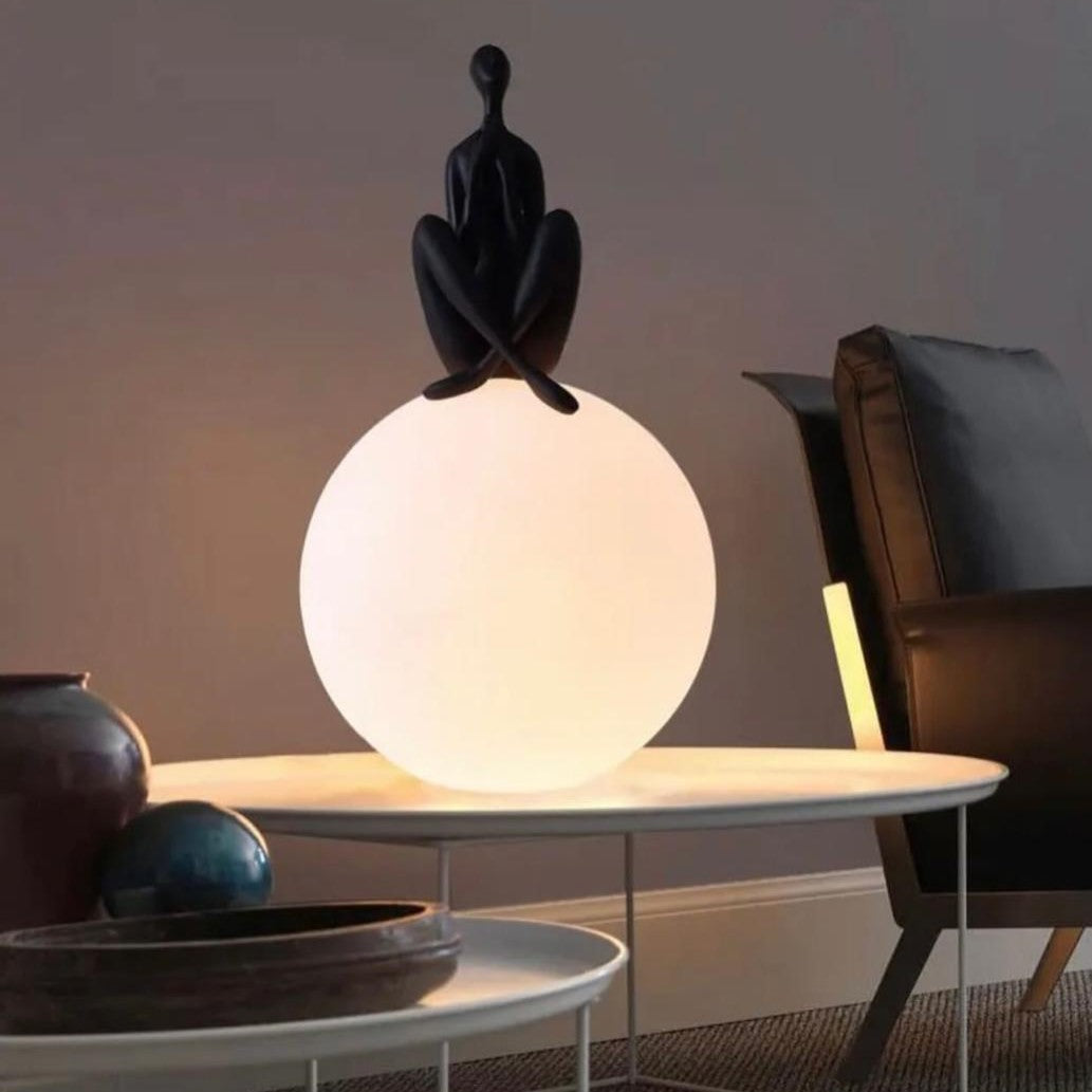 Charm in Every Curve Humanoid Lamp