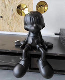 Mickey Electroplated Relaxing Figurine