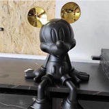 Mickey Electroplated Relaxing Figurine