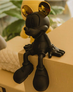 Mickey Electroplated Relaxing Figurine