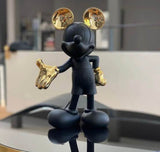 ELECTROPLATED MICKEY MOUSE BLACK