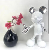 ELECTROPLATED MICKEY MOUSE WHITE