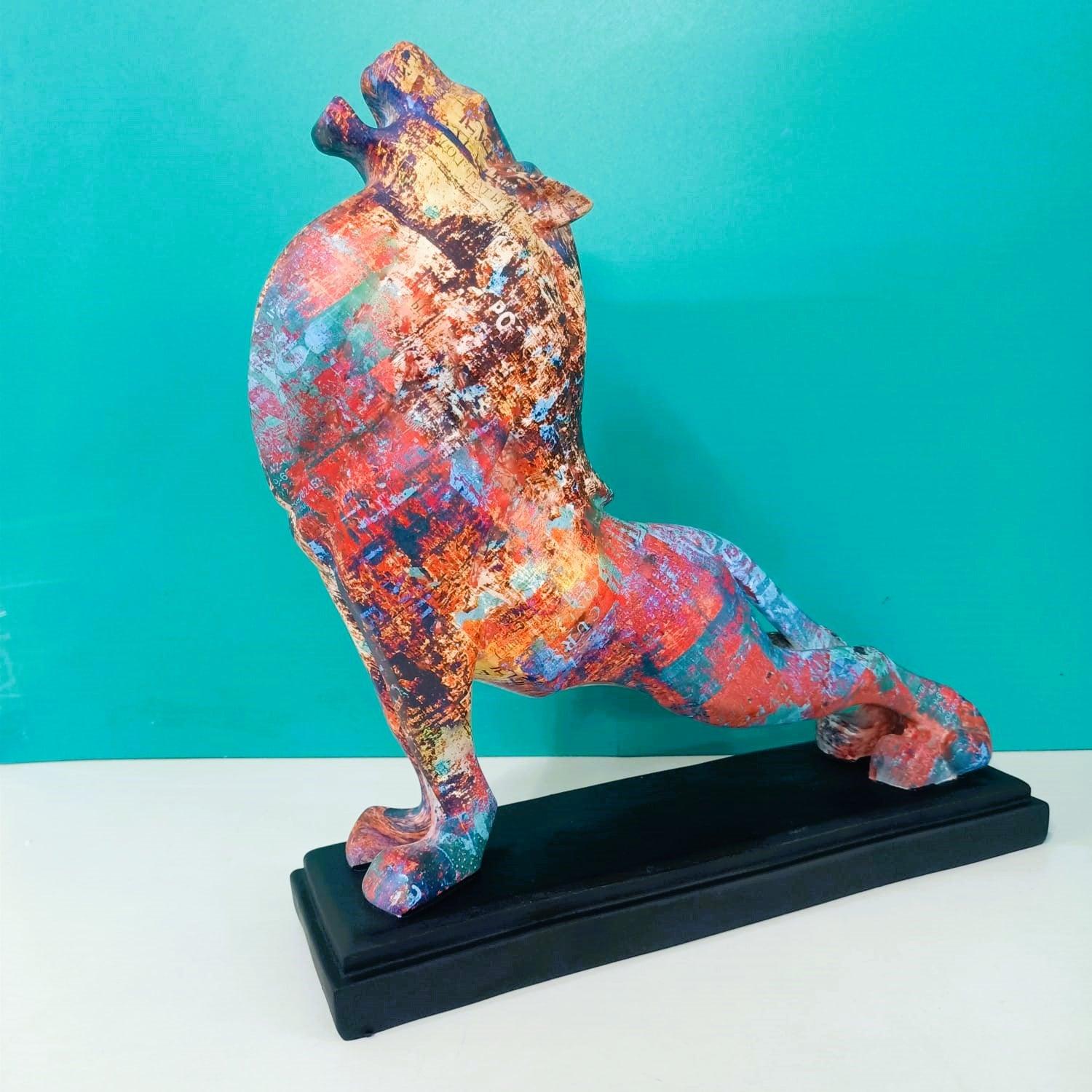 Lion Showing his presence