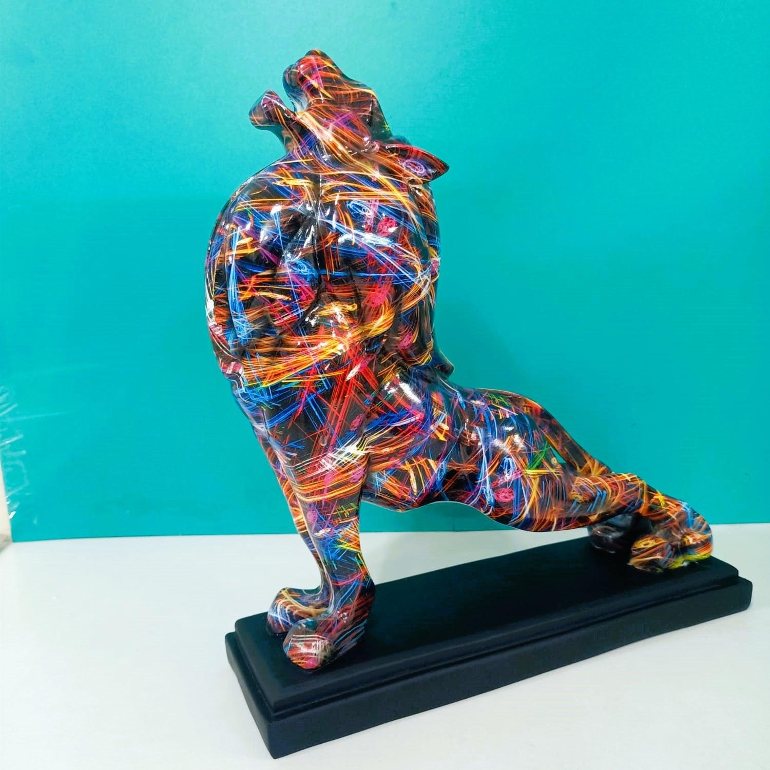 Lion Showing his presence