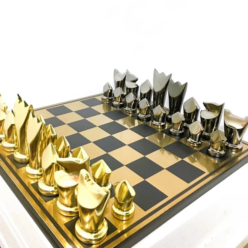 EGYPTIAN METAL CHESS