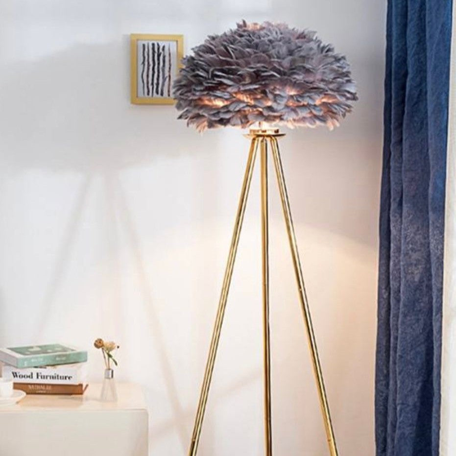 Feather Floor Lamp