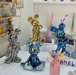 ELECTROPLATED MICKEY MOUSE - HELLO