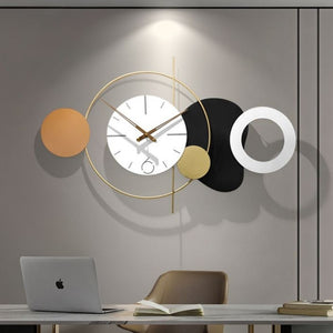 LOVE TALK OF ABSTRACT RING CLOCK