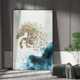 LUXURY LED WALL PAINTING STYLE 2 - RUNNING HORSE