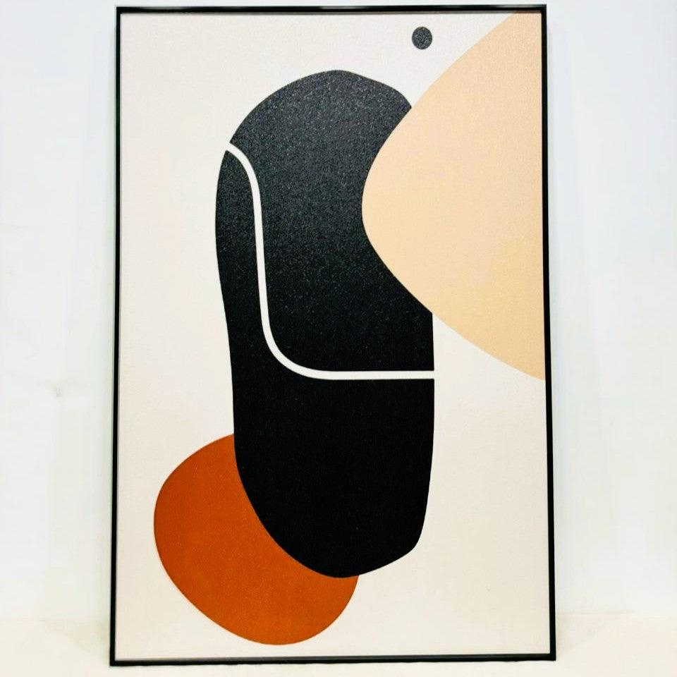 Exclusive Canva Printed Metal Frame Painting Style 1