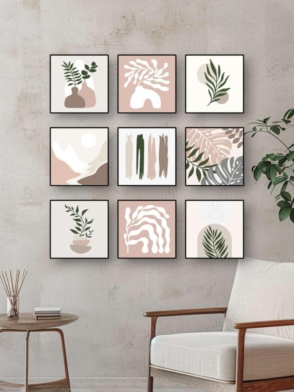 Patterned Wall Painting Style 1