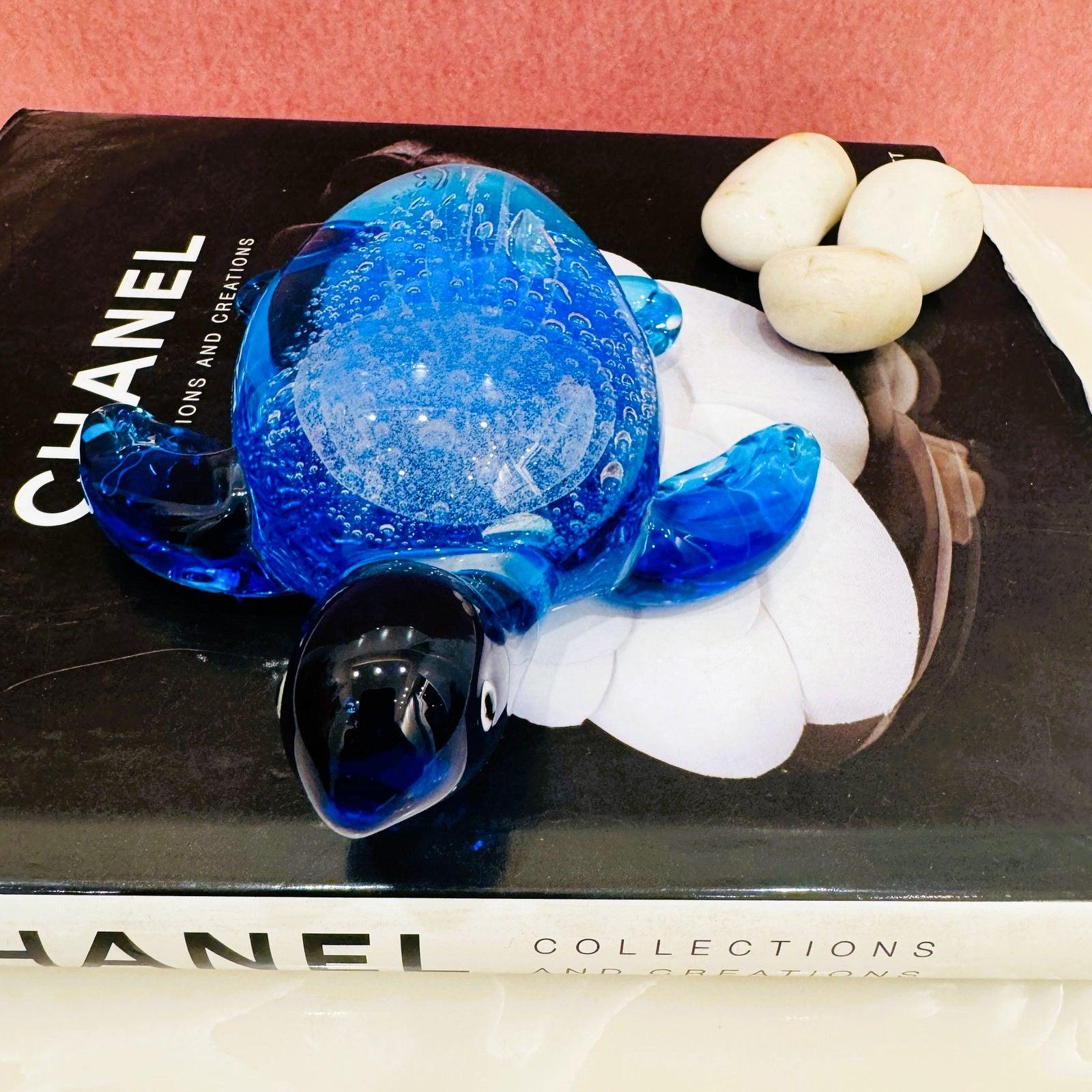 Murano Glass Tortoise Figurine Style 1