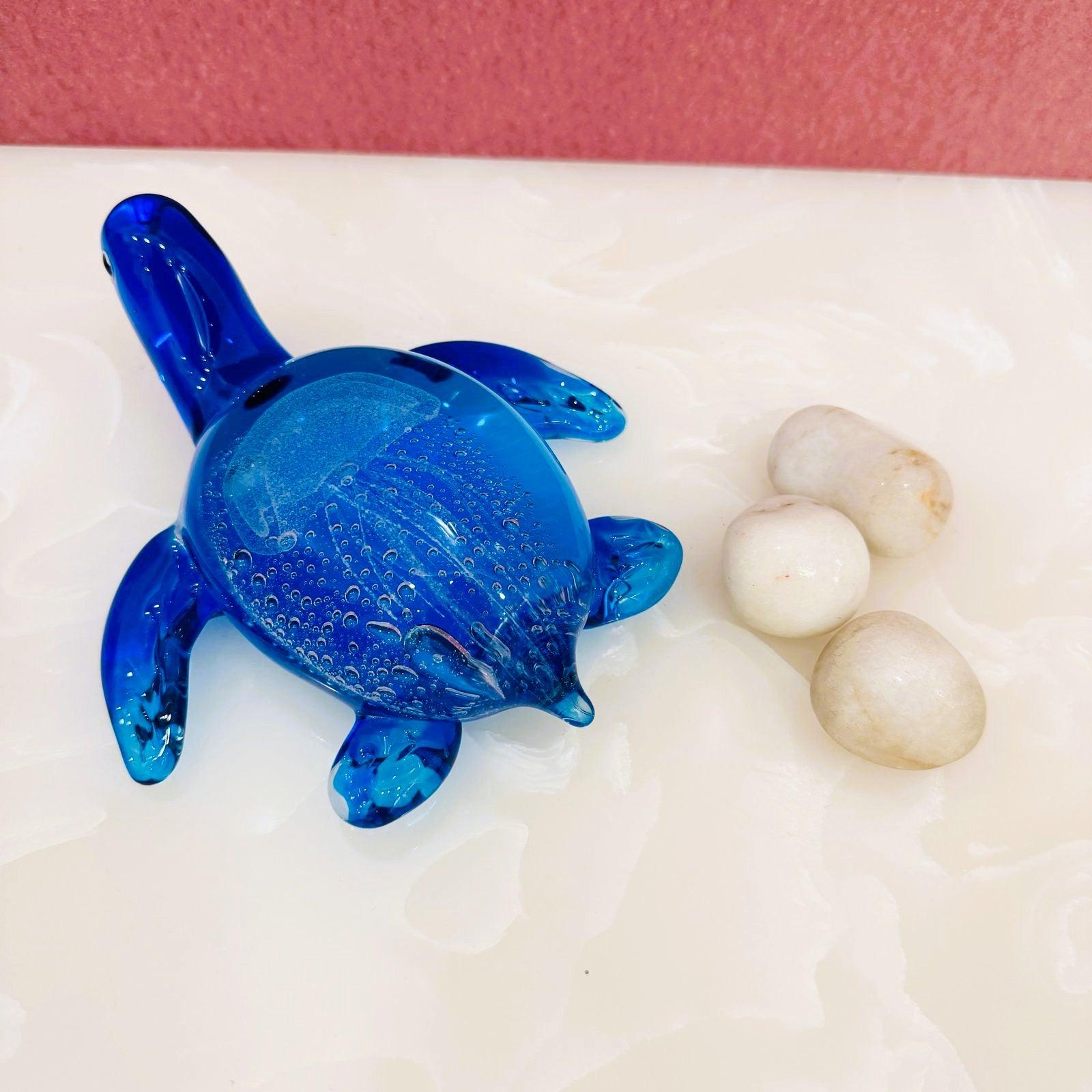 Murano Glass Tortoise Figurine Style 1