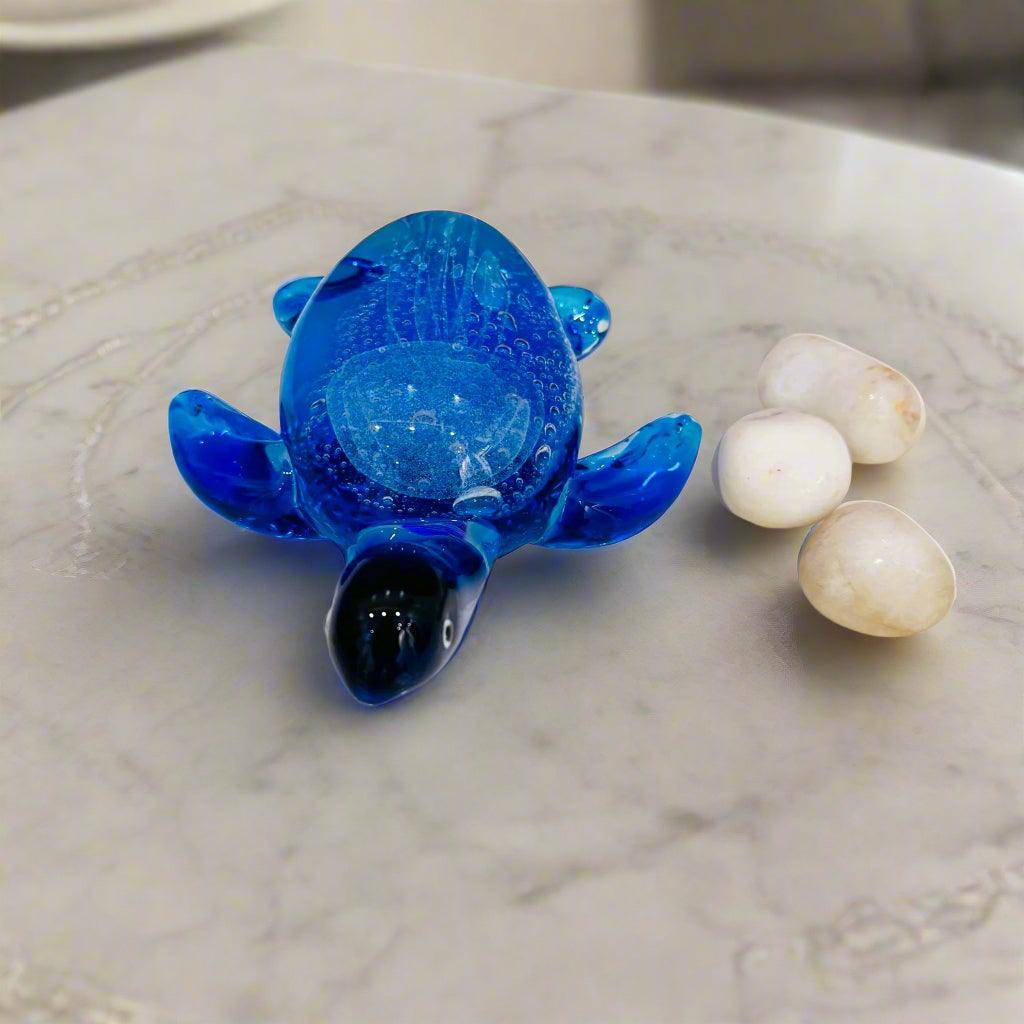 Murano Glass Tortoise Figurine Style 1