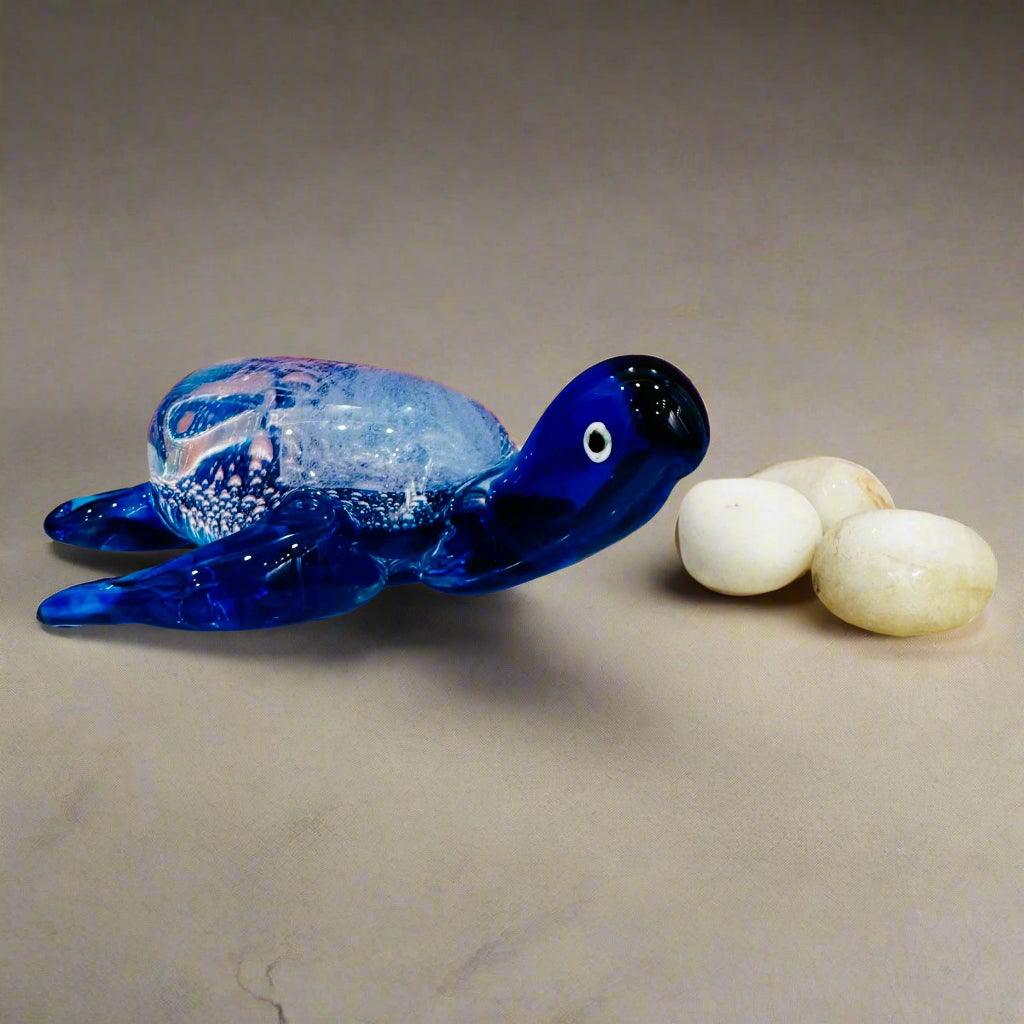 Murano Glass Tortoise Figurine Style 1