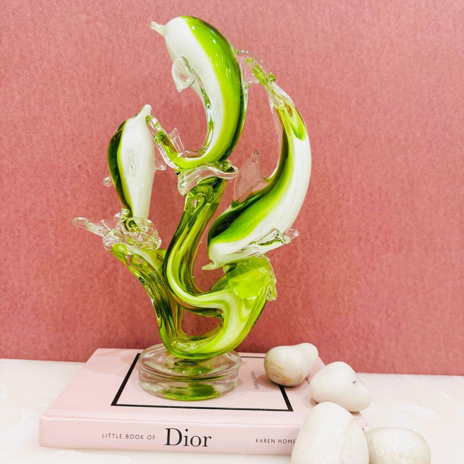 Murano Glass Dolphin Pod Style 2