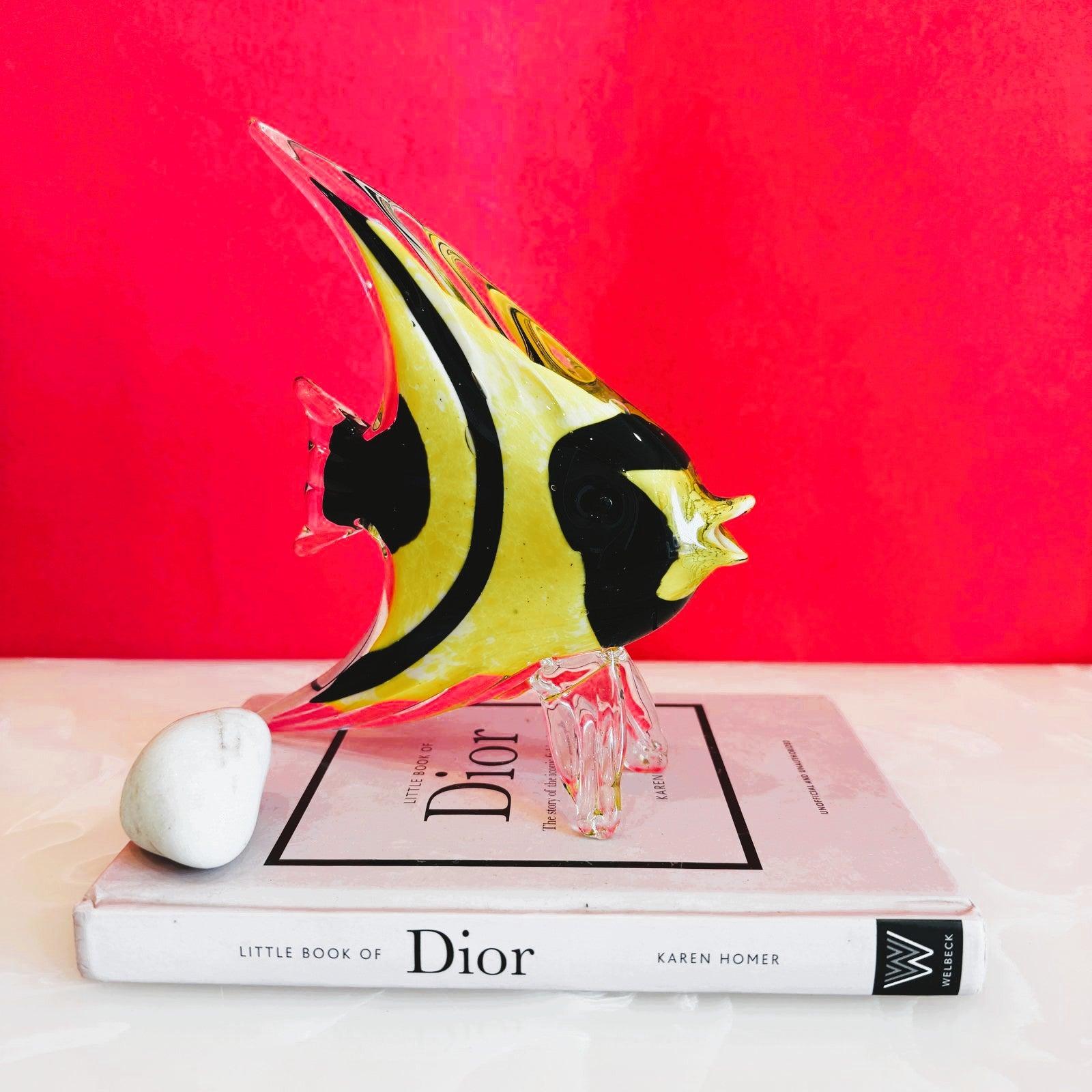 Murano Glass Fish Sculpture Style 18