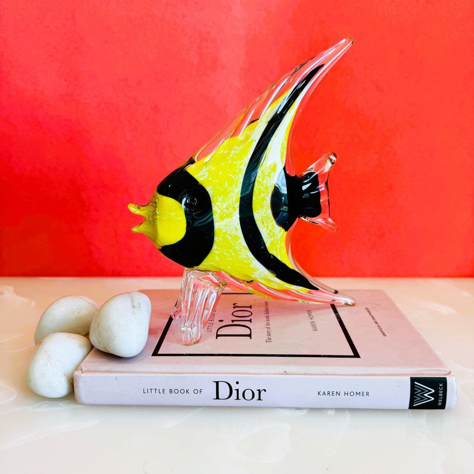 Murano Glass Fish Sculpture Style 18