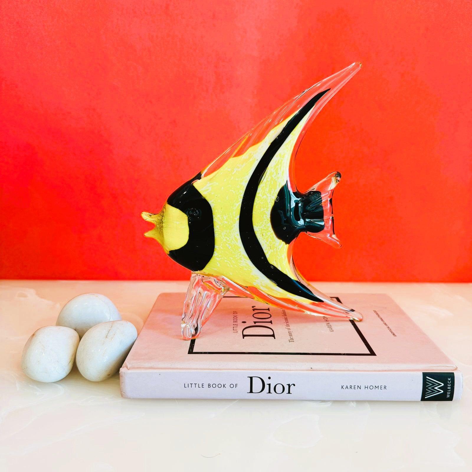 Murano Glass Fish Sculpture Style 18