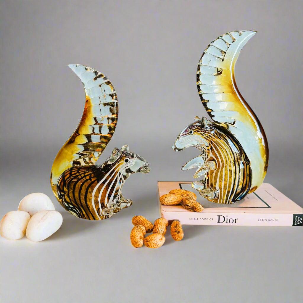 Lily’s Charming Squirrel Decor Sculpture
