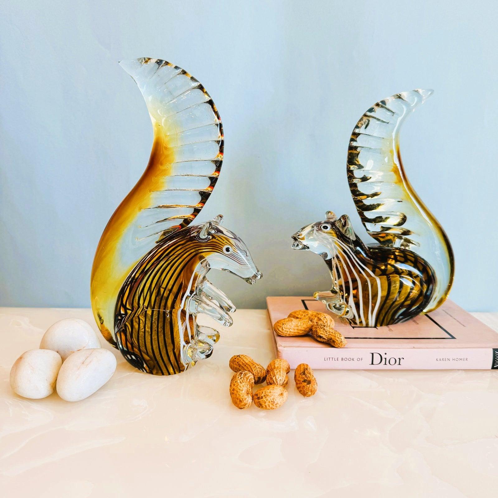 Lily’s Charming Squirrel Decor Sculpture