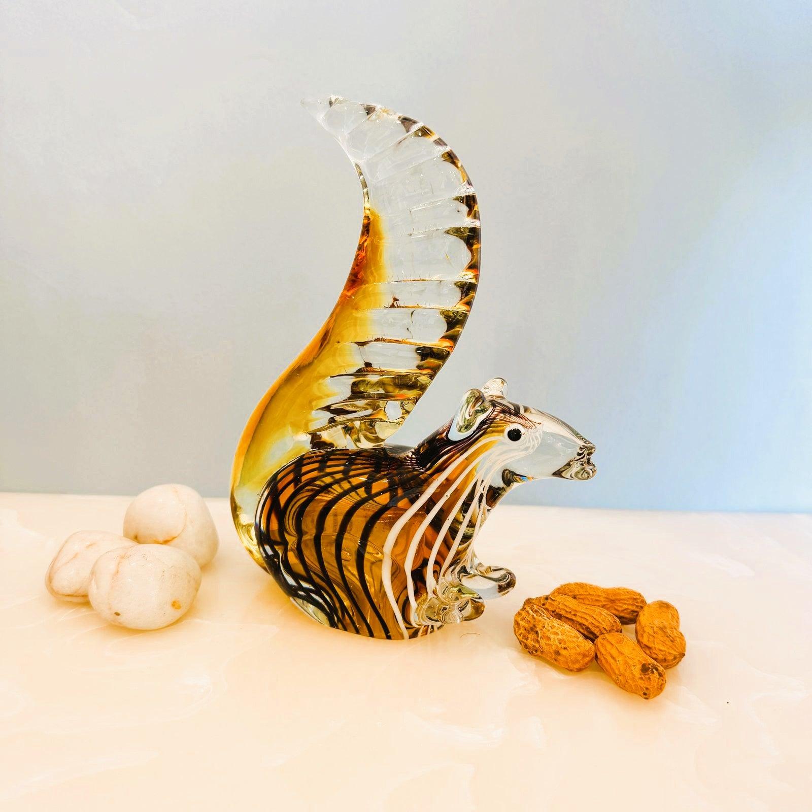 Lily’s Charming Squirrel Decor Sculpture