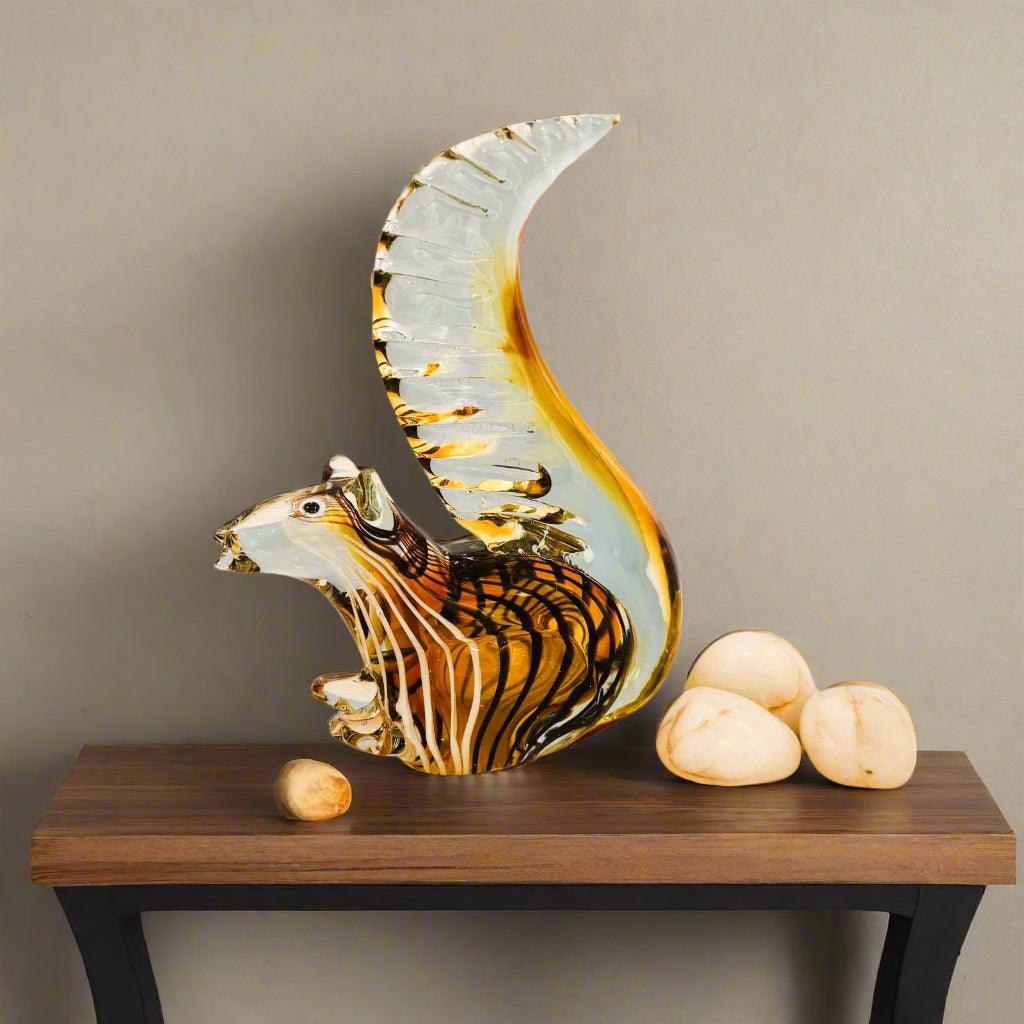 Lily’s Charming Squirrel Decor Sculpture