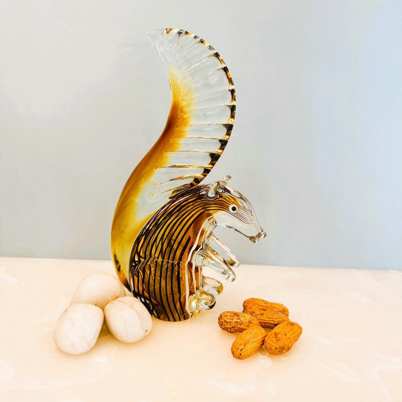 Lily’s Charming Squirrel Decor Sculpture
