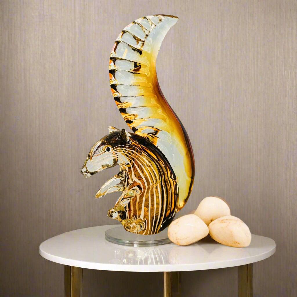 Lily’s Charming Squirrel Decor Sculpture