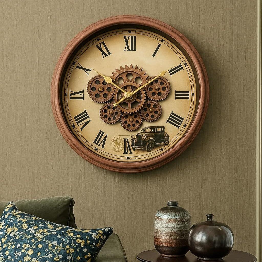 Royal Metal Gear Mechanical Clock Style 33