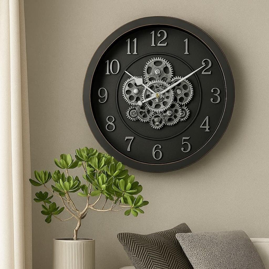 Royal Metal Gear Mechanical Clock Style 26