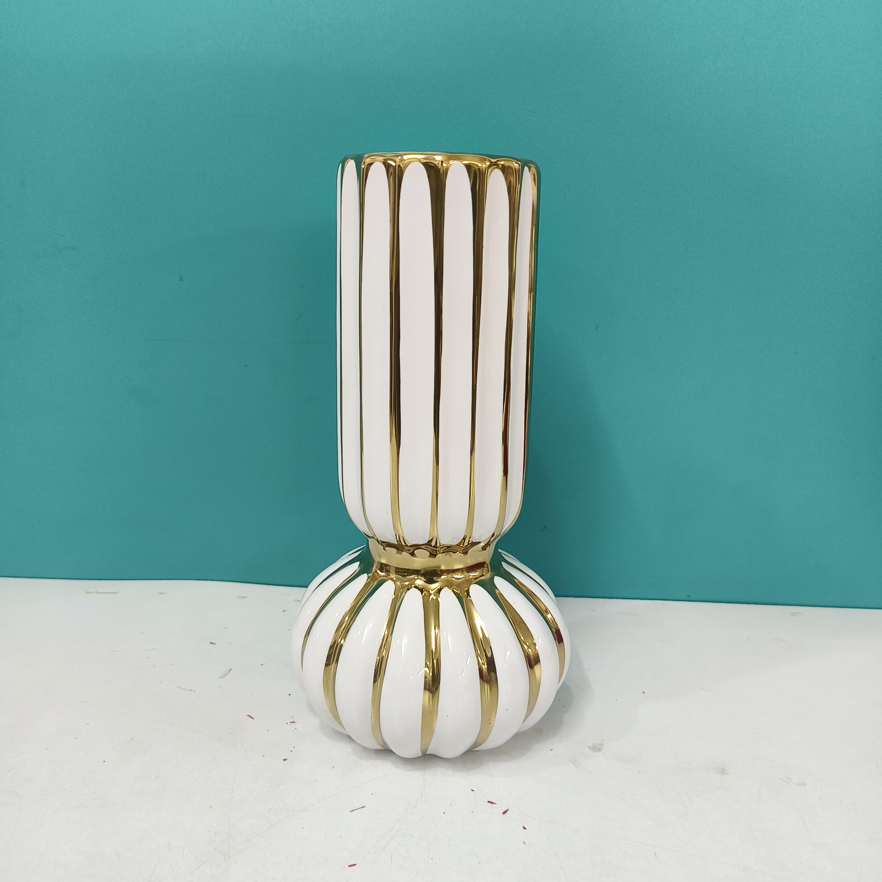 Artistic Golden Vase