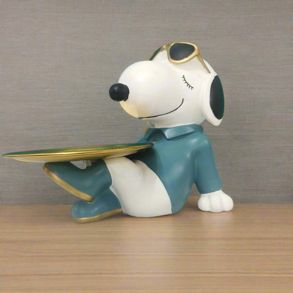 Relaxing Puppy Tray Holder