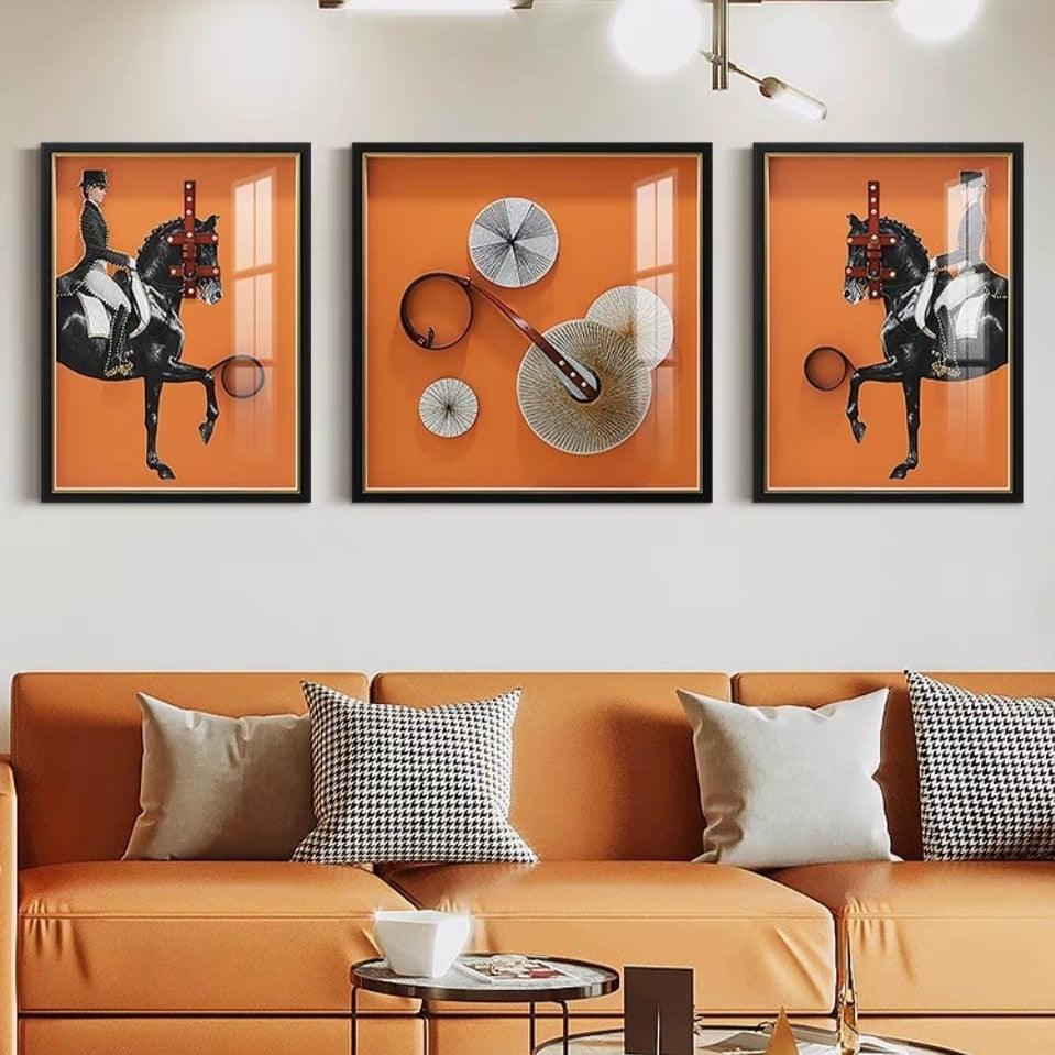 Glass Shadow Box Set of 3 Style 6