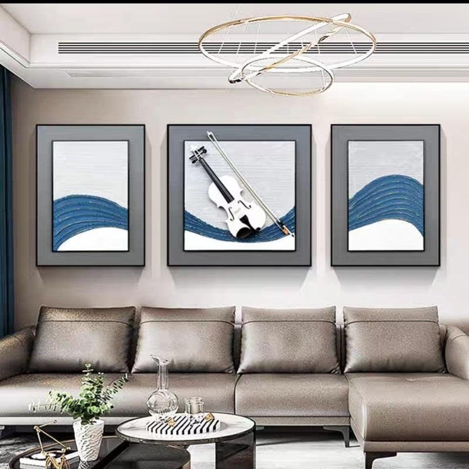 Glass Shadow Box Set of 3 Style 5