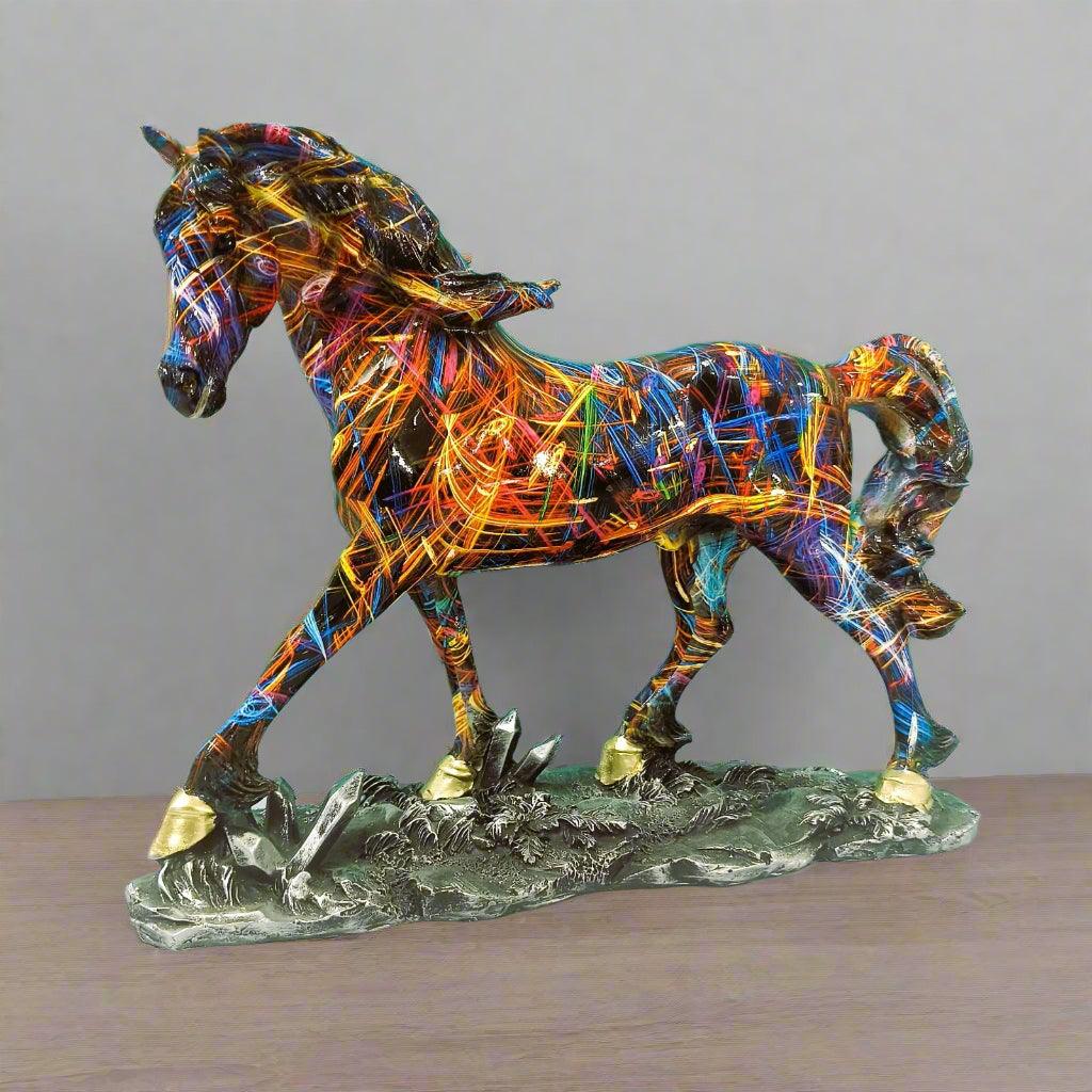 Abstract Patterned Horse - Style 2