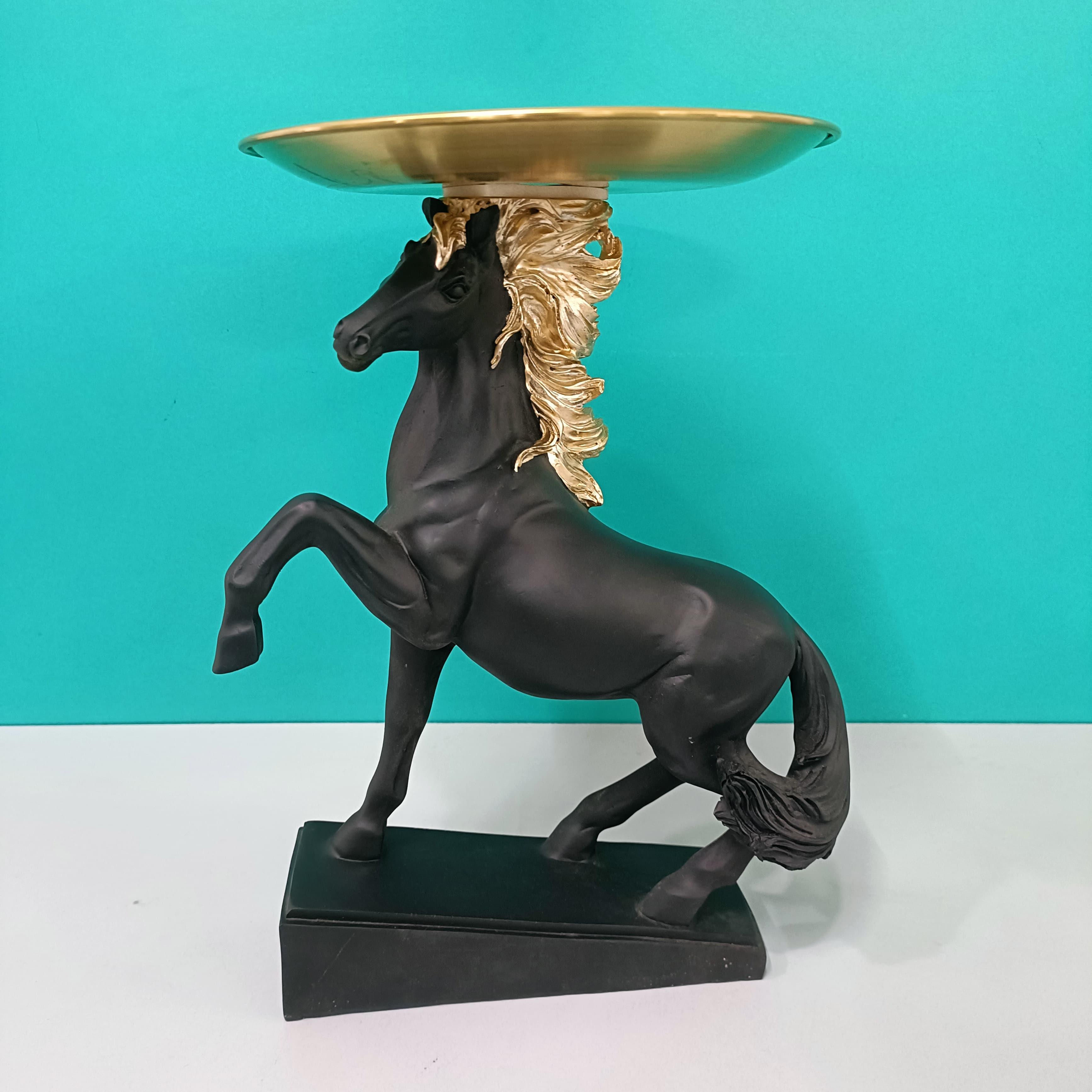 Majestic Horse with Plate